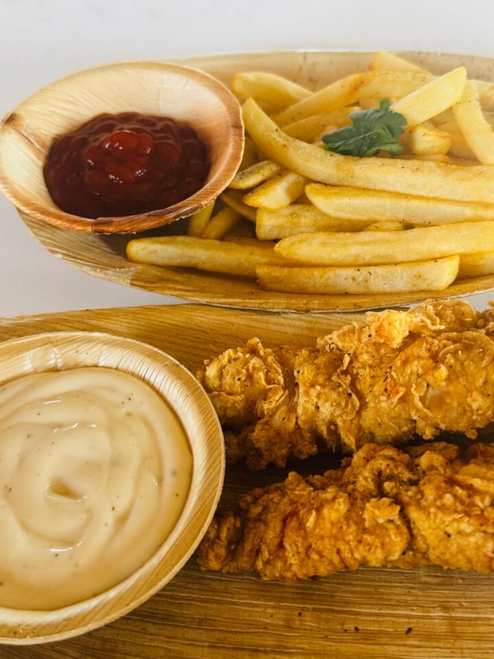 Chicken Strips (2pcs.) & Fries Combo