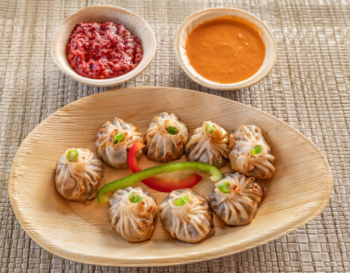 Timmur Vegan Mushroom Dumpling MoMo (pan fried)