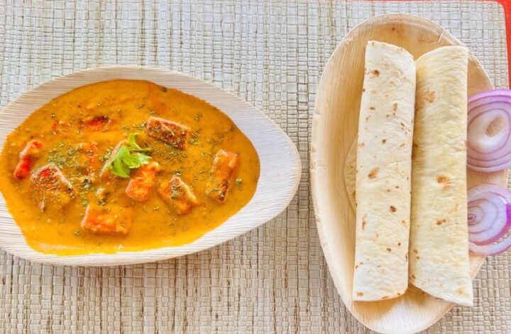Paneer Tikka Masala & Tortilla Bread Combo