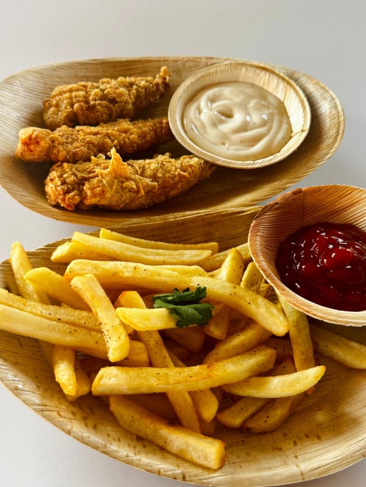 Timmur Chicken Strips (3pcs) & Seasoned Fries Combo