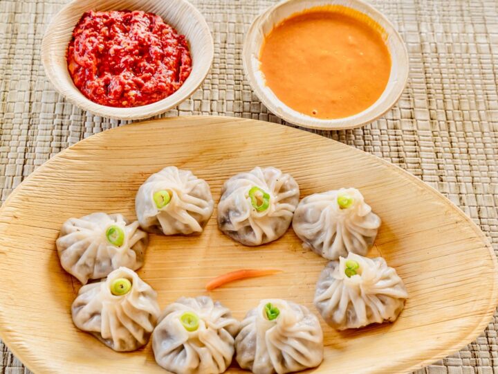 Timmur Vegan Mushroom Dumpling-MoMo (steamed)